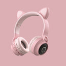 LED Light Cat Ear Headphones LED Light Cat Ear Headphones