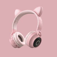 LED Light Cat Ear Headphones LED Light Cat Ear Headphones