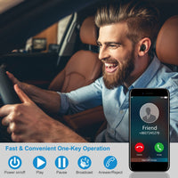 1 Pair Wireless Waterproof Earbuds