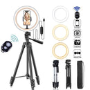 Led Selfie Phone Lamp With Tripod Stand Holder