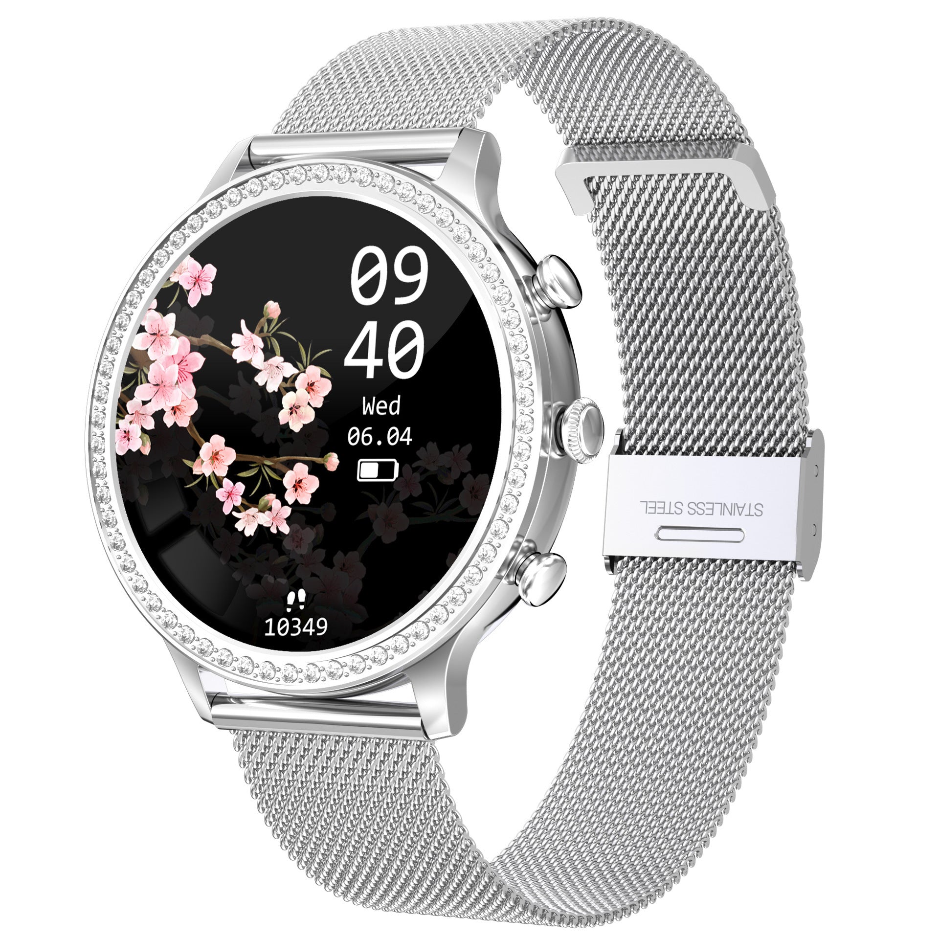 Bluetooth Call Women's Smart Silicone Watch
