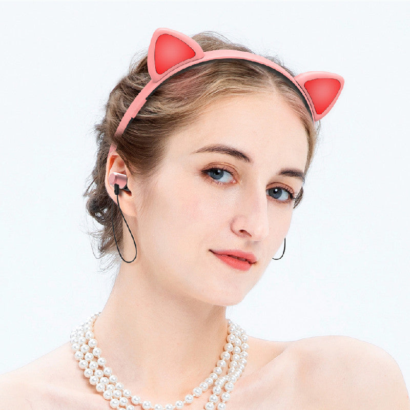 LED Cat Ear Headphones LED Cat Ear Headphones