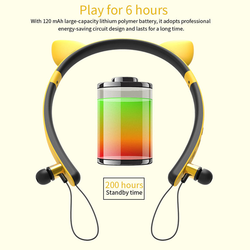 LED Cat Ear Headphones LED Cat Ear Headphones