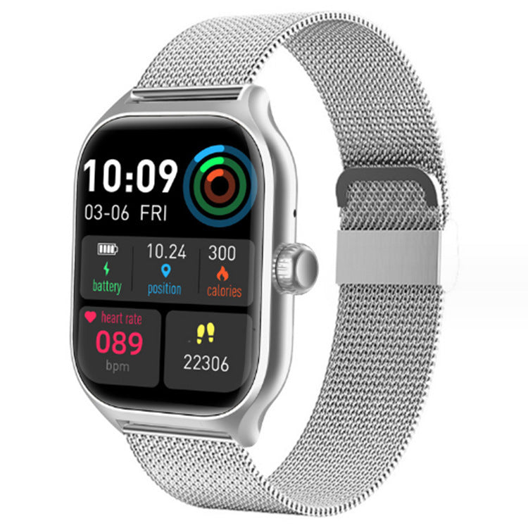 Bluetooth Touch Screen Heart Rate Smart Watch