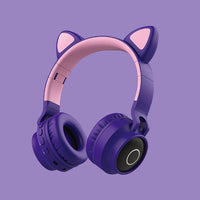 LED Light Cat Ear Headphones LED Light Cat Ear Headphones