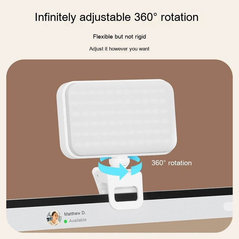 Clamp Fill For Light Mobile Phone Selfie
