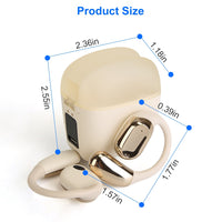 1 Set Wireless Open Ear Earbuds With Earhook