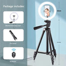 Led Selfie Phone Lamp With Tripod Stand Holder
