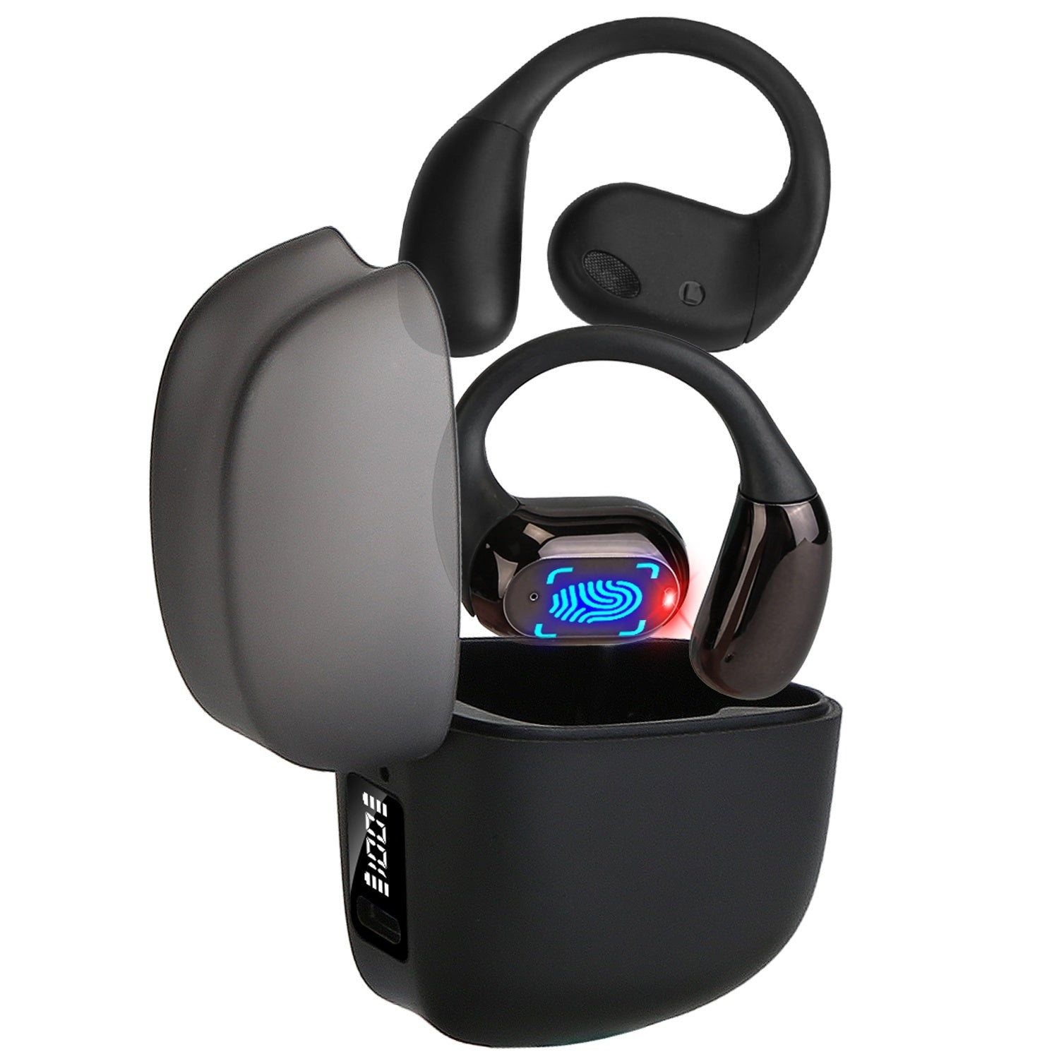 1 Set Wireless Open Ear Earbuds With Earhook