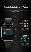 Heart Rate Blood Pressure Smart Watch