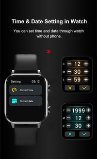 Heart Rate Blood Pressure Smart Watch