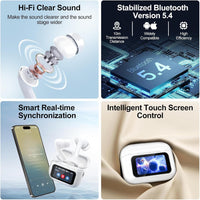 Touch Screen, Noise Cancelling Earbuds
