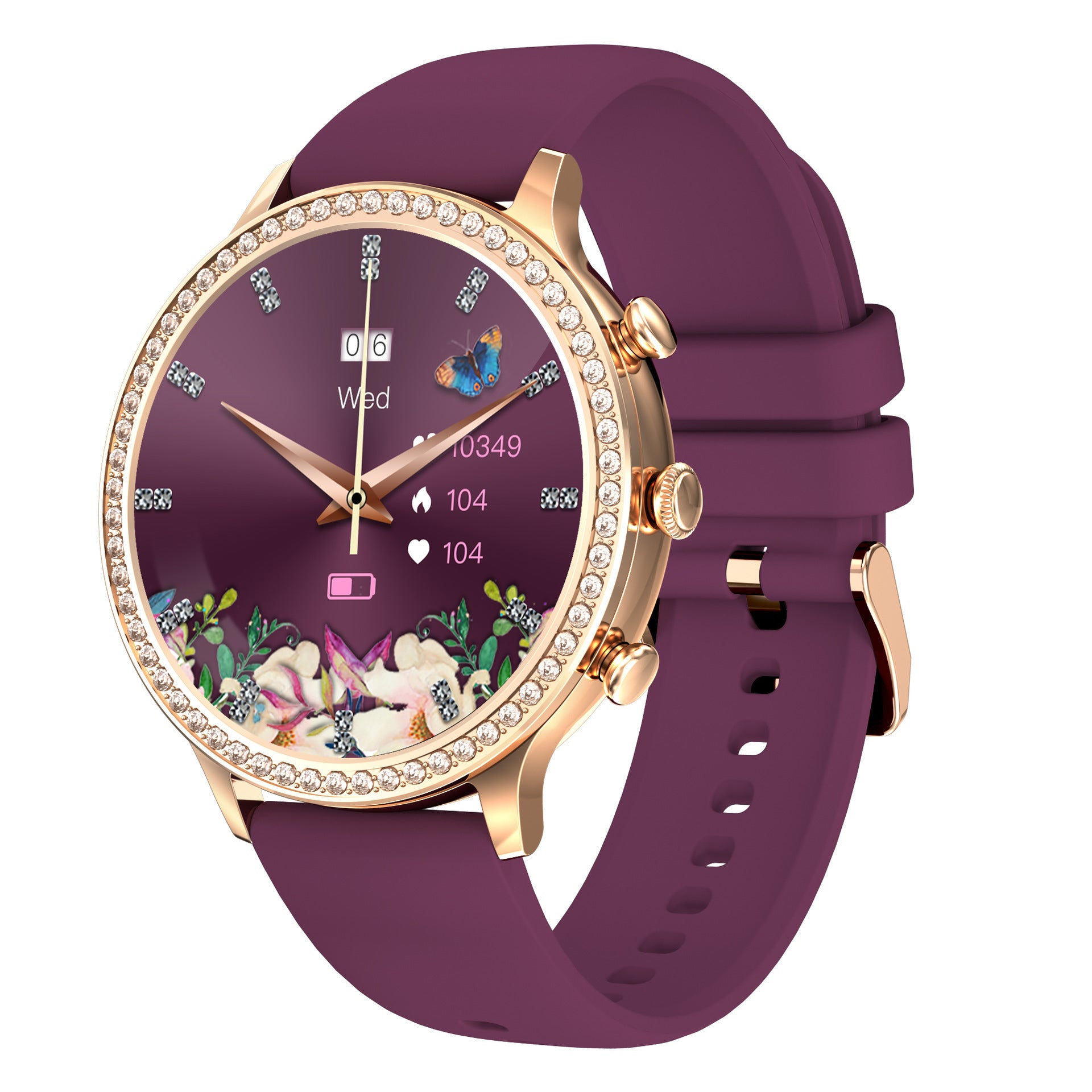 Bluetooth Call Women's Smart Silicone Watch