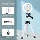 Led Selfie Phone Lamp With Tripod Stand Holder