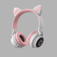LED Light Cat Ear Headphones LED Light Cat Ear Headphones