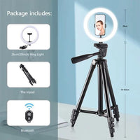 Led Selfie Phone Lamp With Tripod Stand Holder