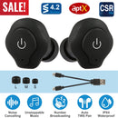1 Pair Wireless Waterproof Earbuds