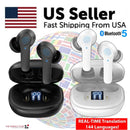 Translator Earbuds 144 Languages Real Time