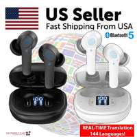 Translator Earbuds 144 Languages Real Time