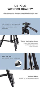 Led Selfie Phone Lamp With Tripod Stand Holder